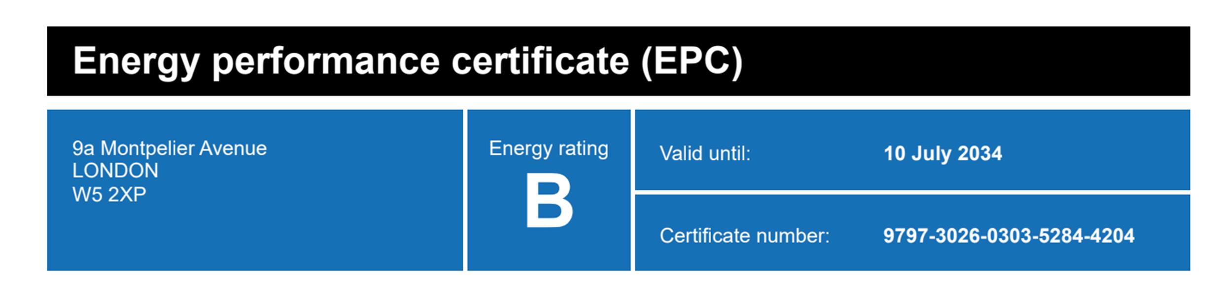 Energy Rating