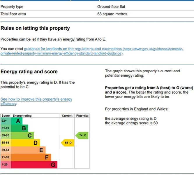 Energy Rating