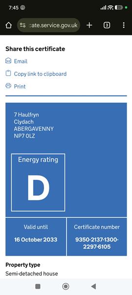 Energy Rating