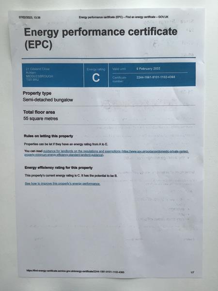 Energy Rating