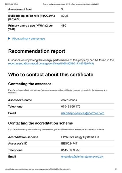 Energy Rating