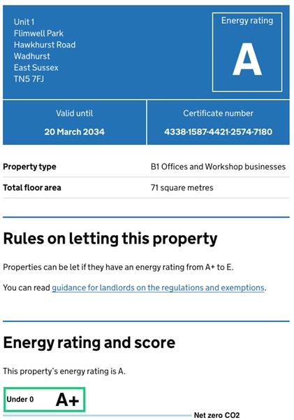 Energy Rating
